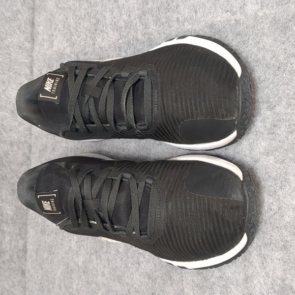 Nike Flex Control TR4 Black White Mesh Athletic Sneakers men's size 8.5 - Picture 2 of 11